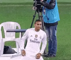 Danilo's Reaction on the Soccer Field