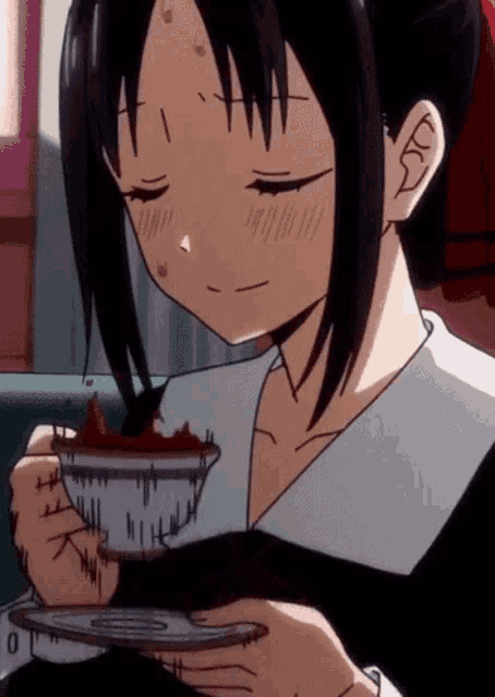 Kaguya Shinomiya Shakes Nervously