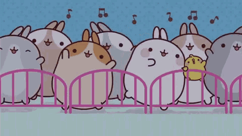 Molang y Piu Piu en Concierto Animado
