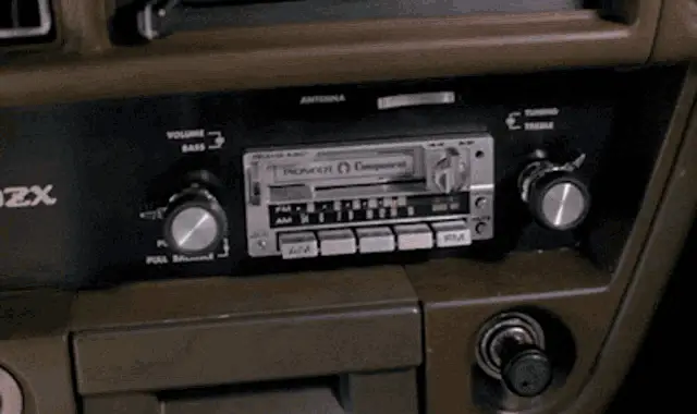 Vintage Pioneer Car Stereo Radio