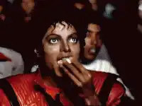Michael Jackson's Popcorn Reaction