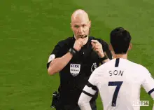Referee Gives Son Heungmin Red Card