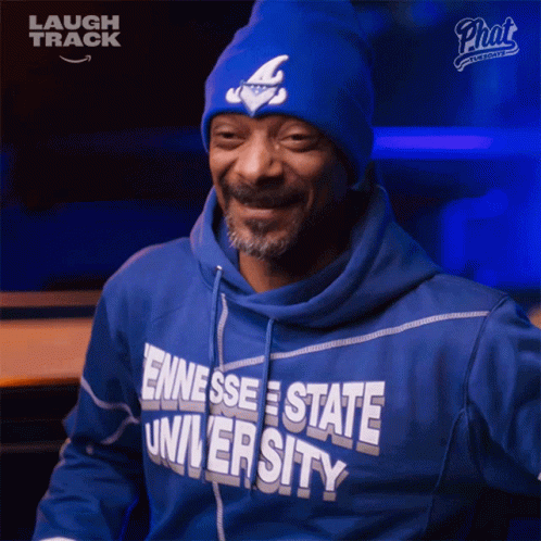Laughing Snoop Dogg
