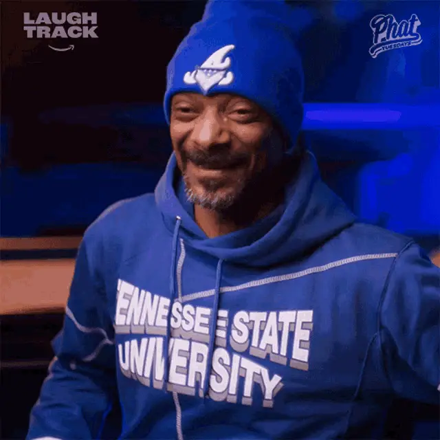 Laughing Snoop Dogg