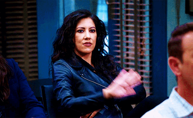 Brooklyn Nine Nine: Rosa Diaz & Amy Santiago High Five
