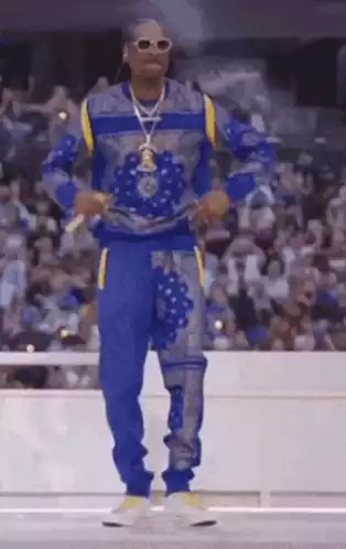 Snoop Dogg's Energetic Performance