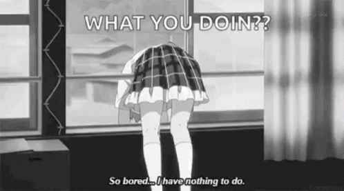 Cuteness Bored: What You Doin??