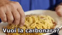 Carbonara Pasta Dish