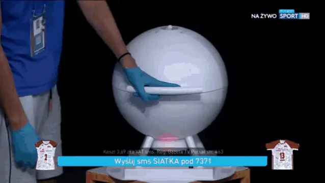 Disinfecting Mikasa Volleyball