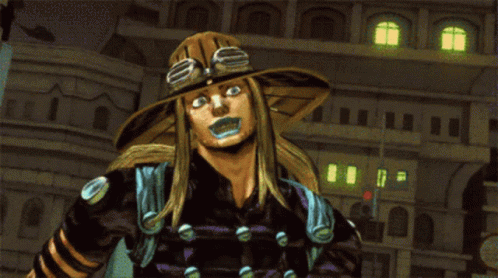 Gyro Zeppeli's Grill in Jojo's Steel Ball Run