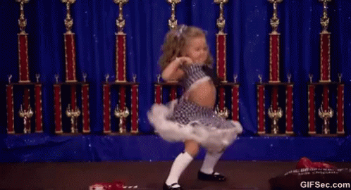 Toddlers In Tiaras Girl Dancing