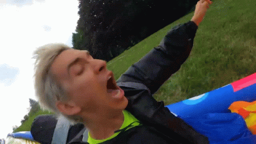 Stephen Sharer's Epic Rocket Slide Ride