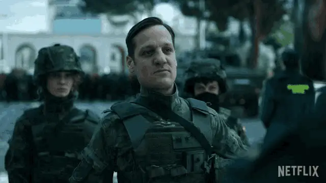 Rodrigo De La Serna's Military Salute
