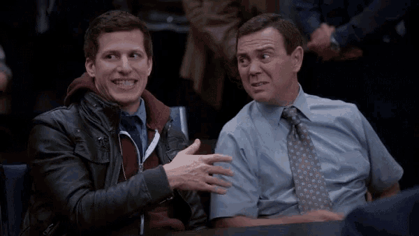 Brooklyn Nine-Nine: Jake Peralta & Charles Boyle React