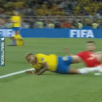 Neymar's Dramatic World Cup Roll