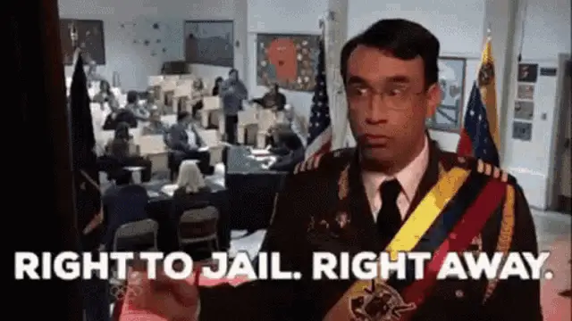 Right To Jail, Right Away