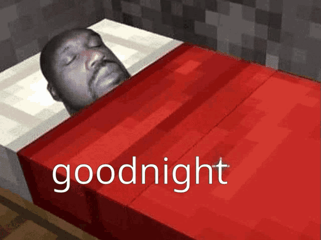 Minecraft Goodnight Meme