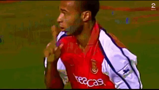 Thierry Henry Shushing Celebration