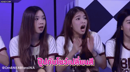 Shocked Orn BNK48 Reaction
