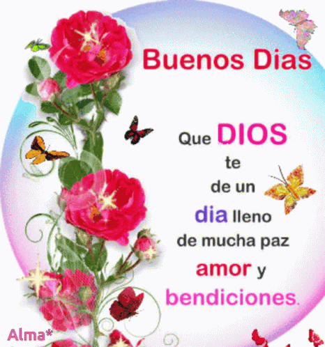 Buenos Dias: Paz, Amor y Bendiciones
