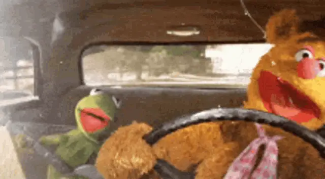Kermit and Fozzie's Carefree Muppet Drive