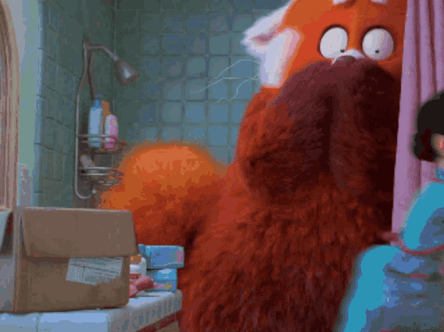 Turning Red Mei Lee Worried