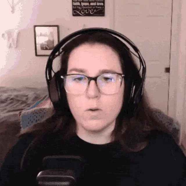 Woman's Disgusted Reaction