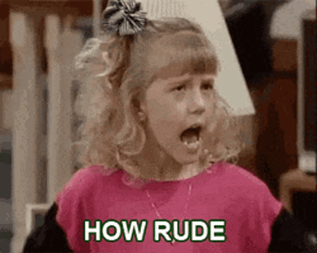 Stephanie Tanner Says How Rude