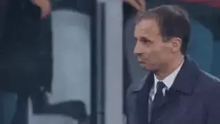 Allegri Juventus: Coach on Sidelines