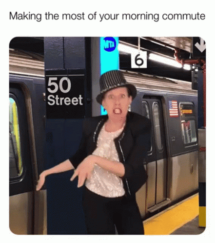 Carla Delaney's Morning Commute Dance