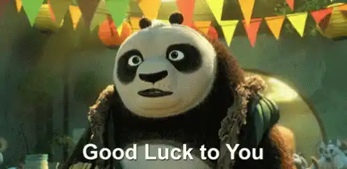 Po from Kung Fu Panda: Good Luck