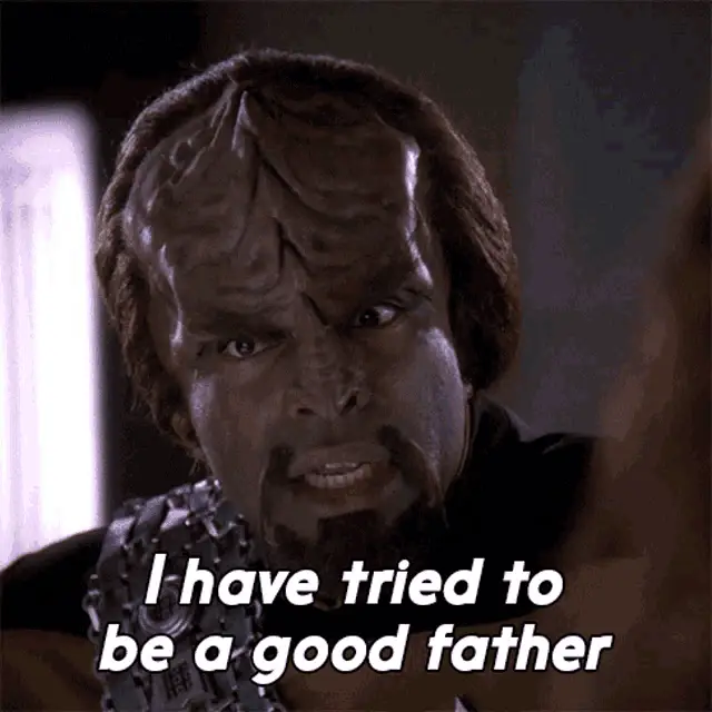 Worf: I Have Tried To Be A Good Father