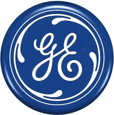 General Electric GE Logo Spinning
