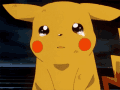 Sad Crying Pikachu from Pokemon