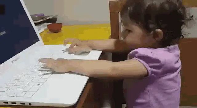 Menina estressada no notebook – work memes meme GIF free download no watermark 2026