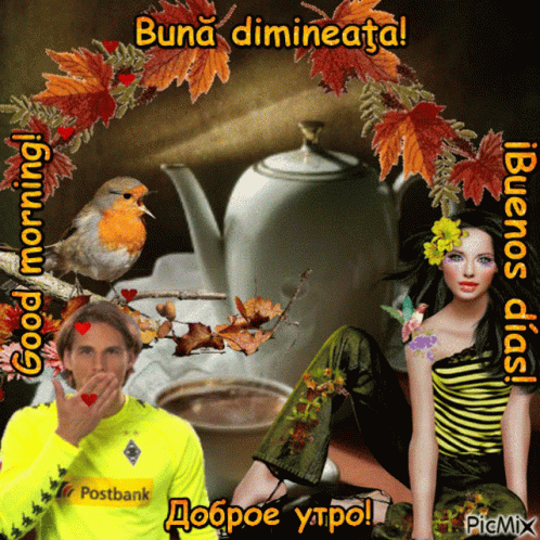 Gezellige Goedemorgen Plaatjes met Yann Sommer