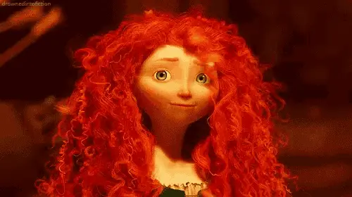 Merida Smiling from Brave