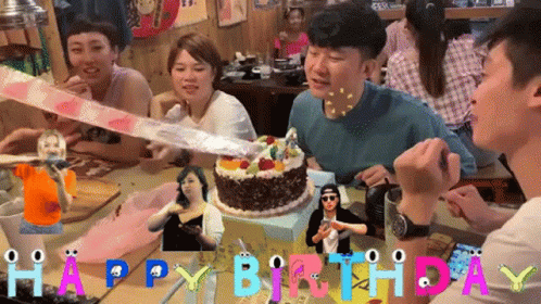 Happy Birthday Taiwan with Cash Cake Surprise