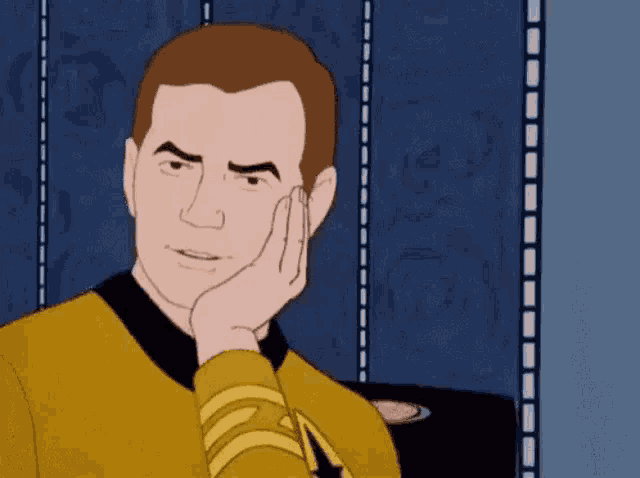 Captain Kirk's Sarcastic Reaction