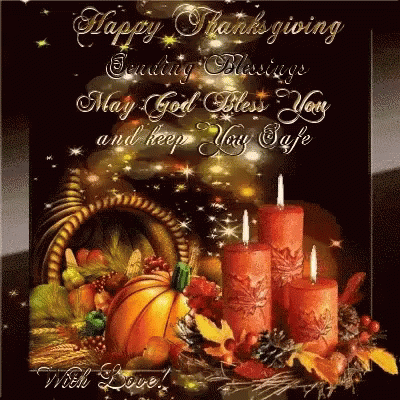 Happy Thanksgiving Blessings & Safe Wishes