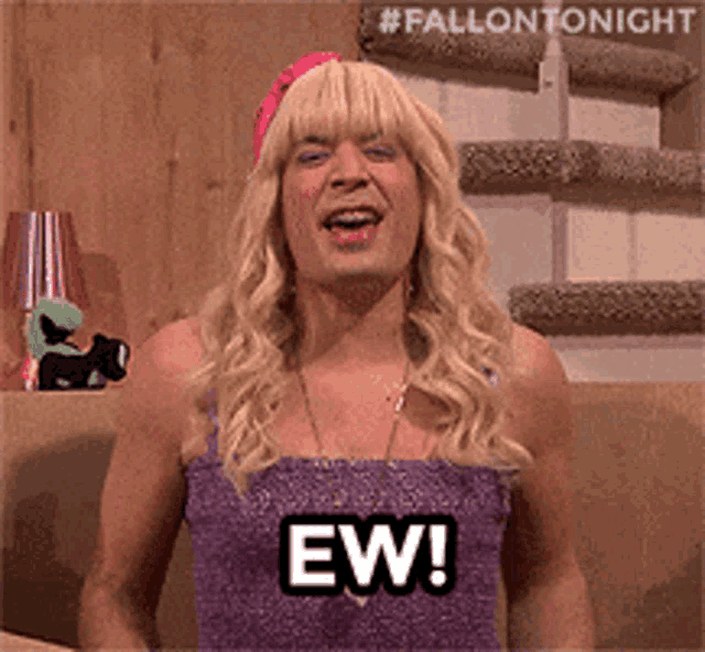 Jimmy Fallon Says 'Ew!'