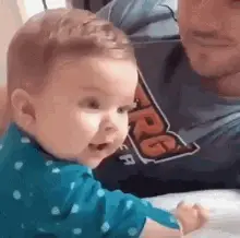 Adorable Baby Makes Funny Faces
