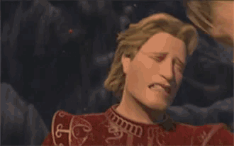 Prince Charming's Surprised Reaction in Shrek