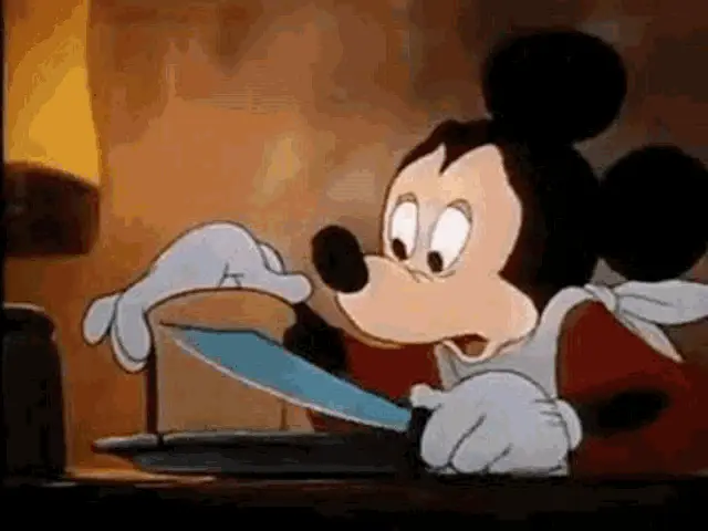 Mickey Mouse & Donald Duck: Stingy Bread Slicing