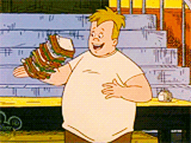 Recess: Mikey Blumberg Eats a Giant Sandwich