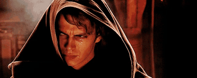 Anakin Skywalker Crying