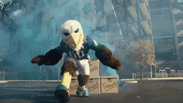 Philadelphia Eagles Swoop with Fireworks – free memes GIF download | meme platform