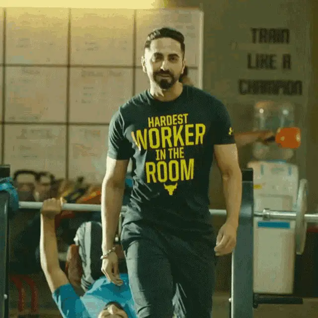 मेंआरहाहूँ Manvinder Munjal (Ayushmann Khurrana) Gym