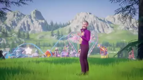 Phil Welcomes You to Park Beyond Theme Park