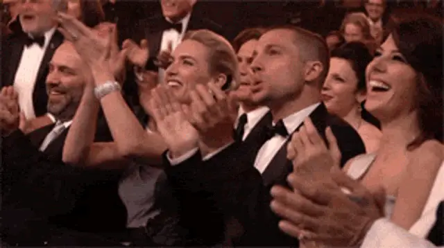 Audience Clapping Enthusiastically
